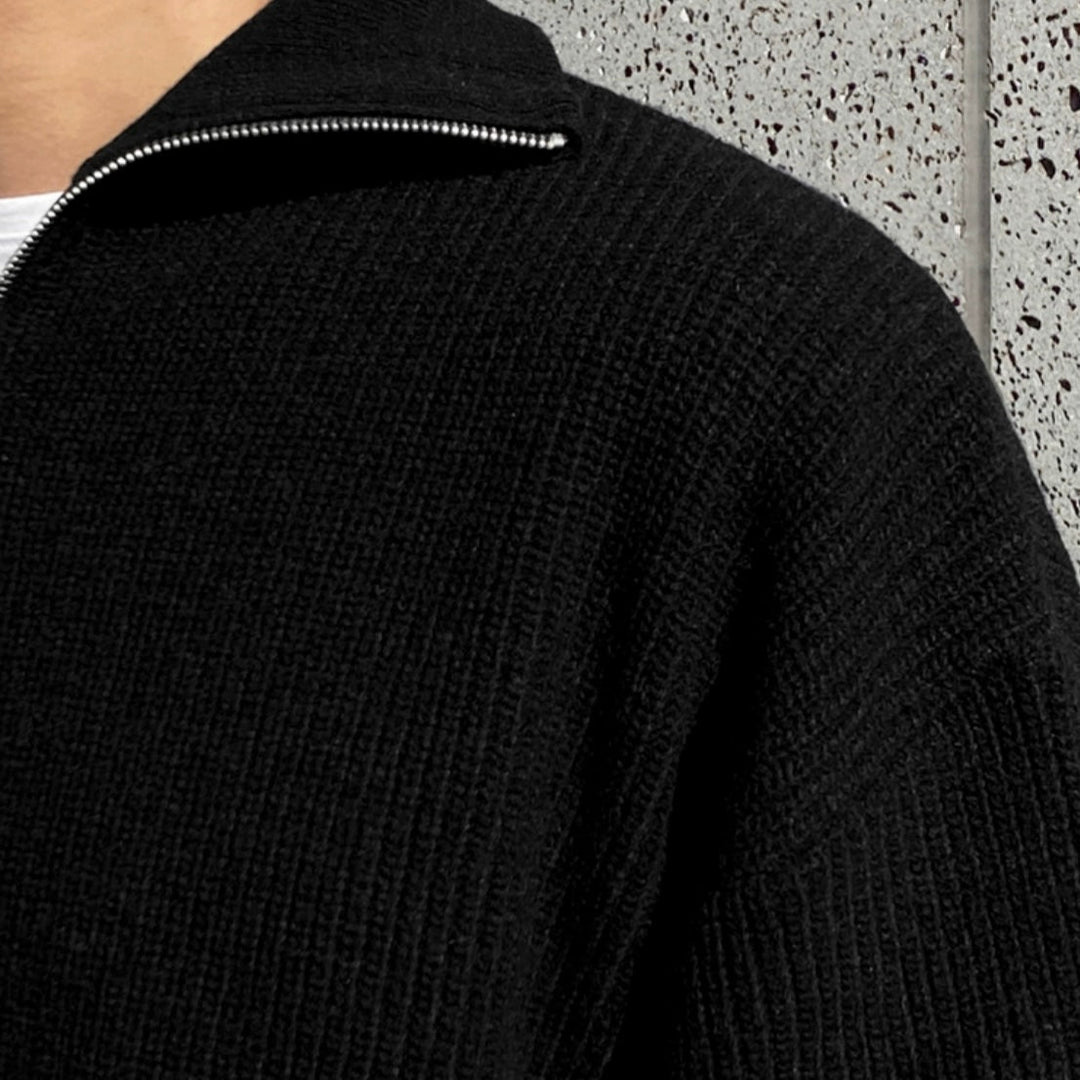 Atlas™ Sejong Quarter-Zip Cotton Sweater