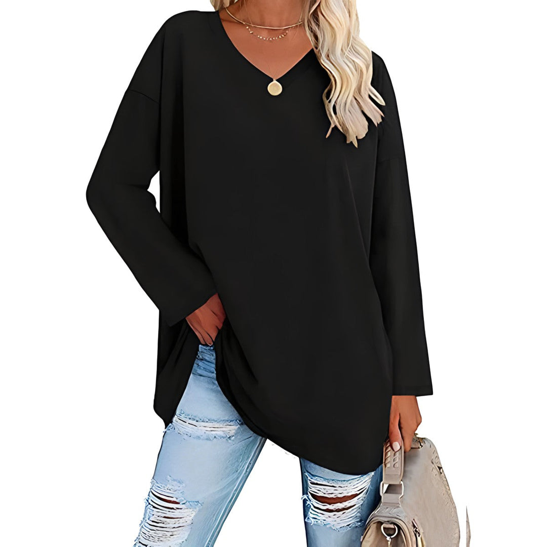 Wendy™ Sweater – Long Sleeves &amp; V-Neck – Designed for a Flattering Fit