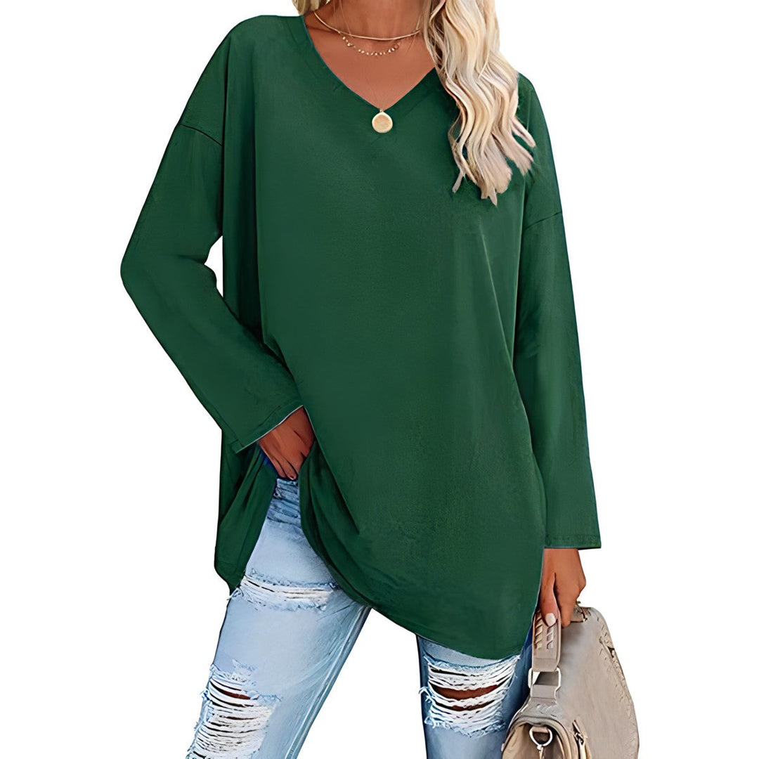 Wendy™ Sweater – Long Sleeves &amp; V-Neck – Designed for a Flattering Fit