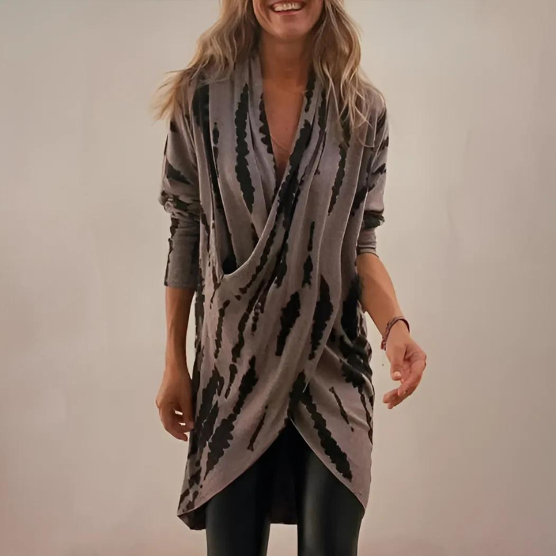 Atlas™ Petra V-Neck Tunic – Effortless Elegance