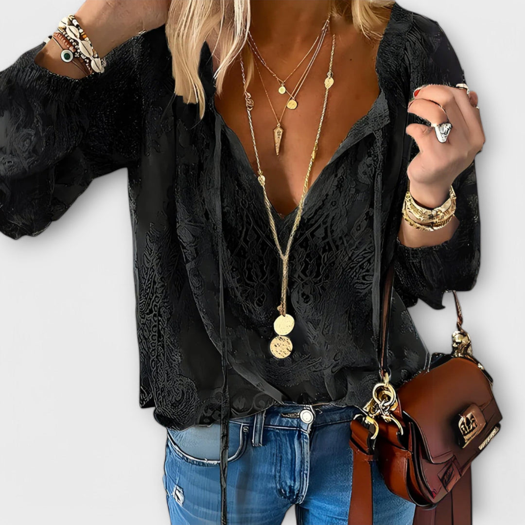 Lily™ Bohemian Lace Blouse