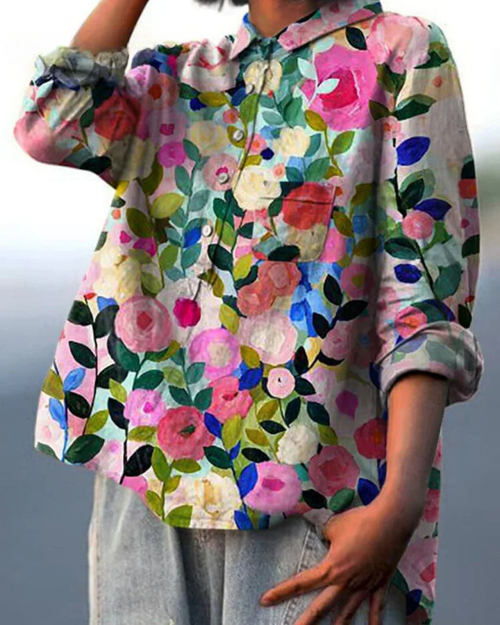 Emery™ - Floral Print Blouse