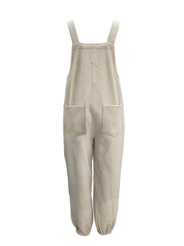 WarmNest Fleece Overalls