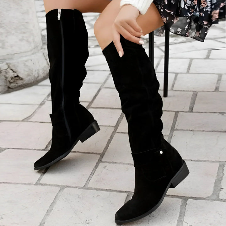 Teresa | Leather High Boots