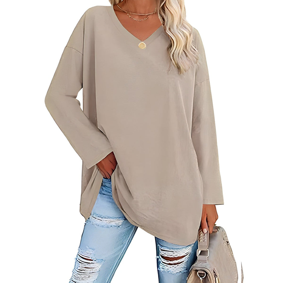 Wendy™ Sweater – Long Sleeves &amp; V-Neck – Designed for a Flattering Fit