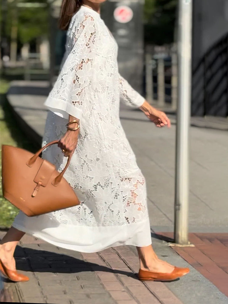 Linda™ - Comfy Lace Dress