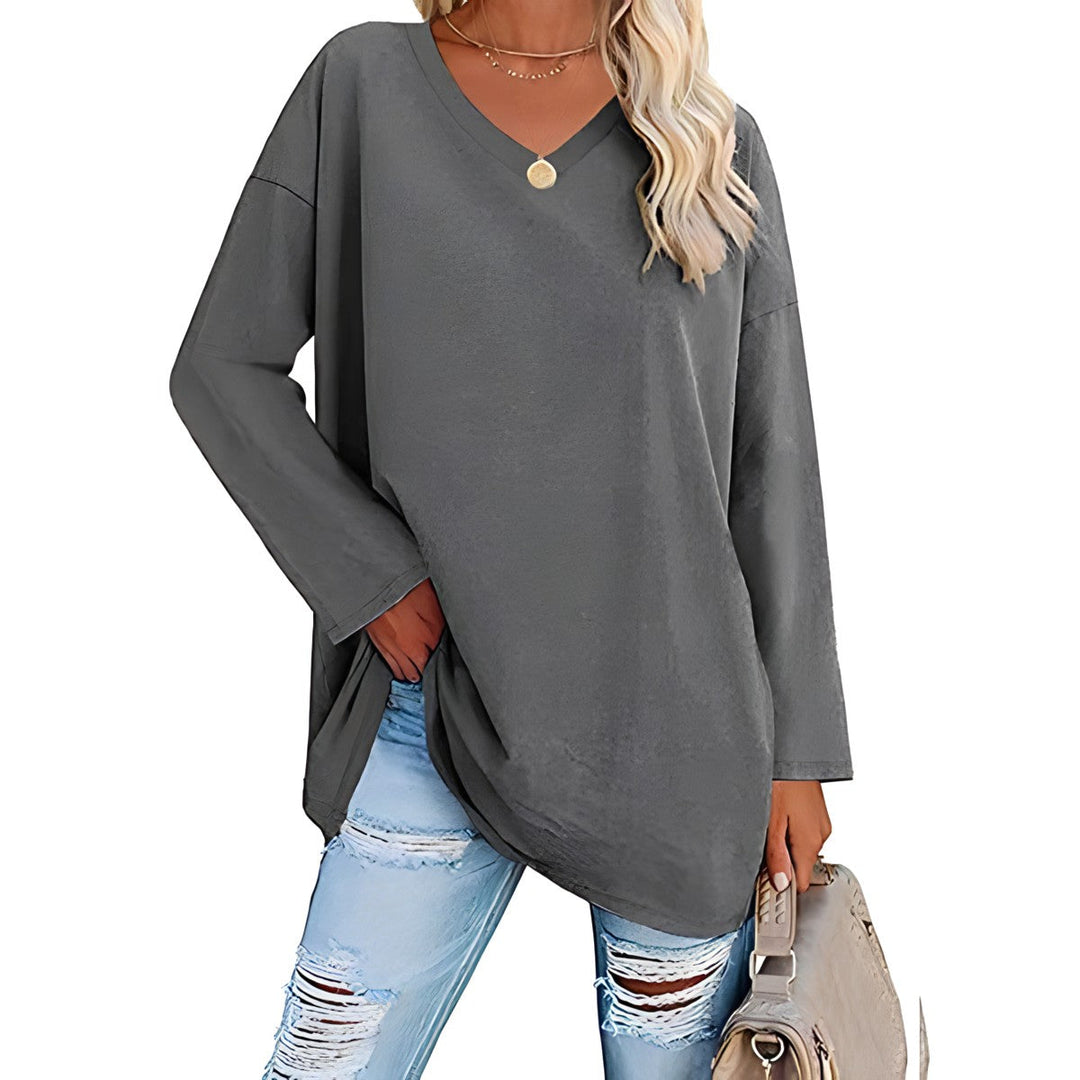 Wendy™ Sweater – Long Sleeves &amp; V-Neck – Designed for a Flattering Fit