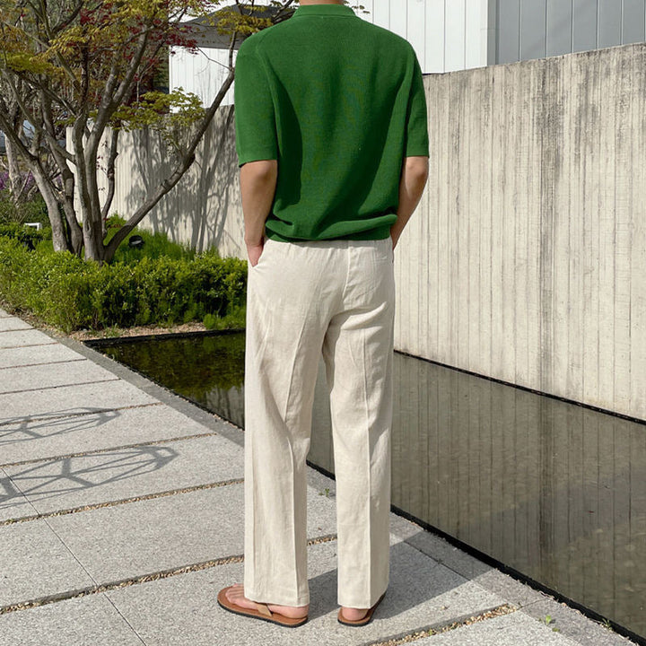 PAJU™ Heritage Old Money Linen Pants