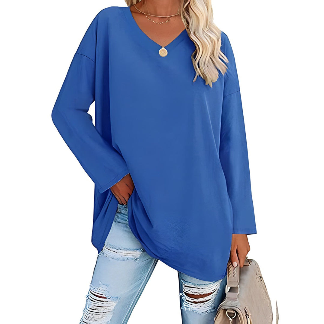 Wendy™ Sweater – Long Sleeves &amp; V-Neck – Designed for a Flattering Fit