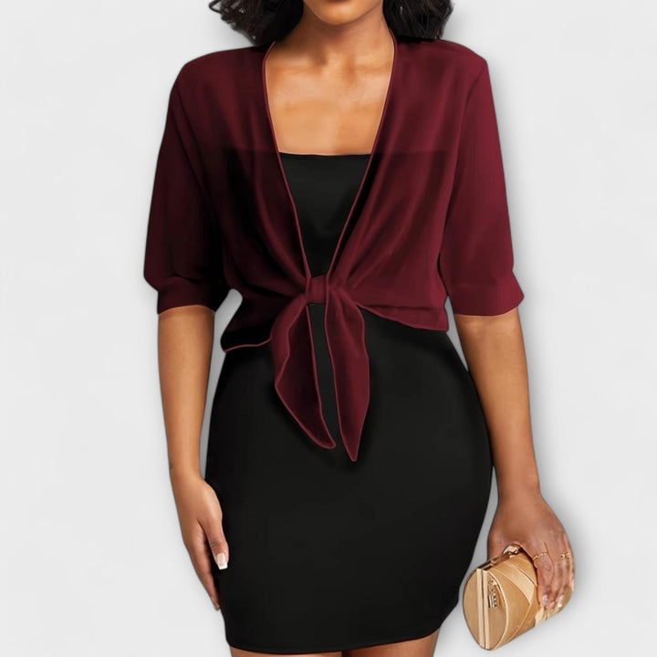 Olivia™ Open-Front Blouse