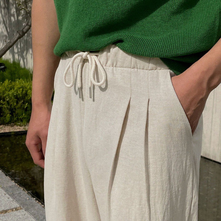 PAJU™ Heritage Old Money Linen Pants