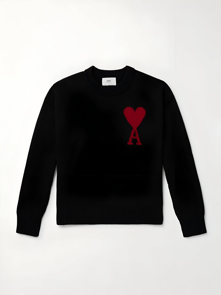 AMI HEART SWEATER