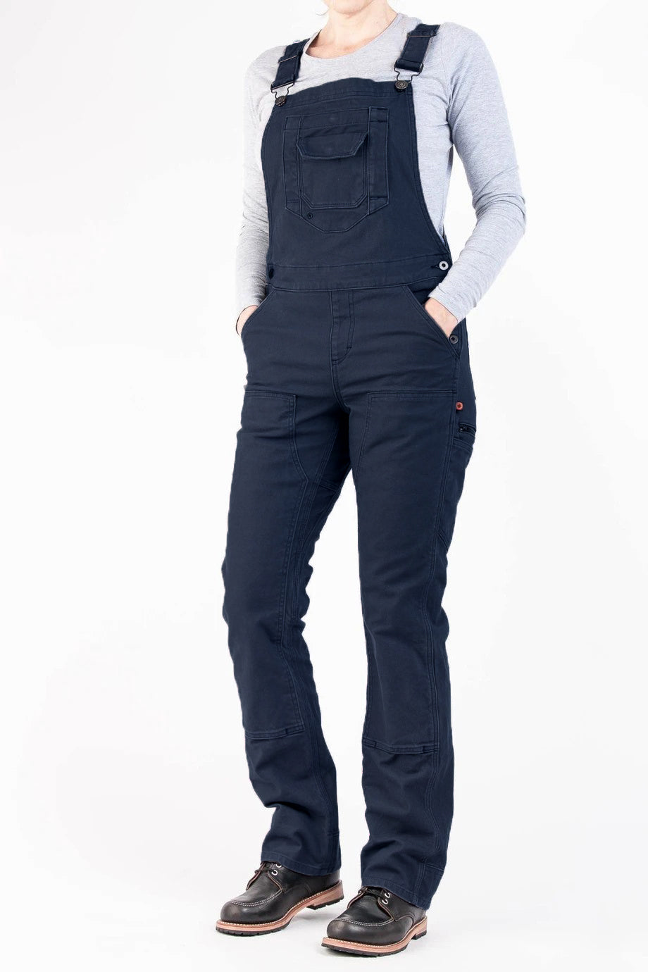 Women's Stretch Canvas Work Bib Overalls