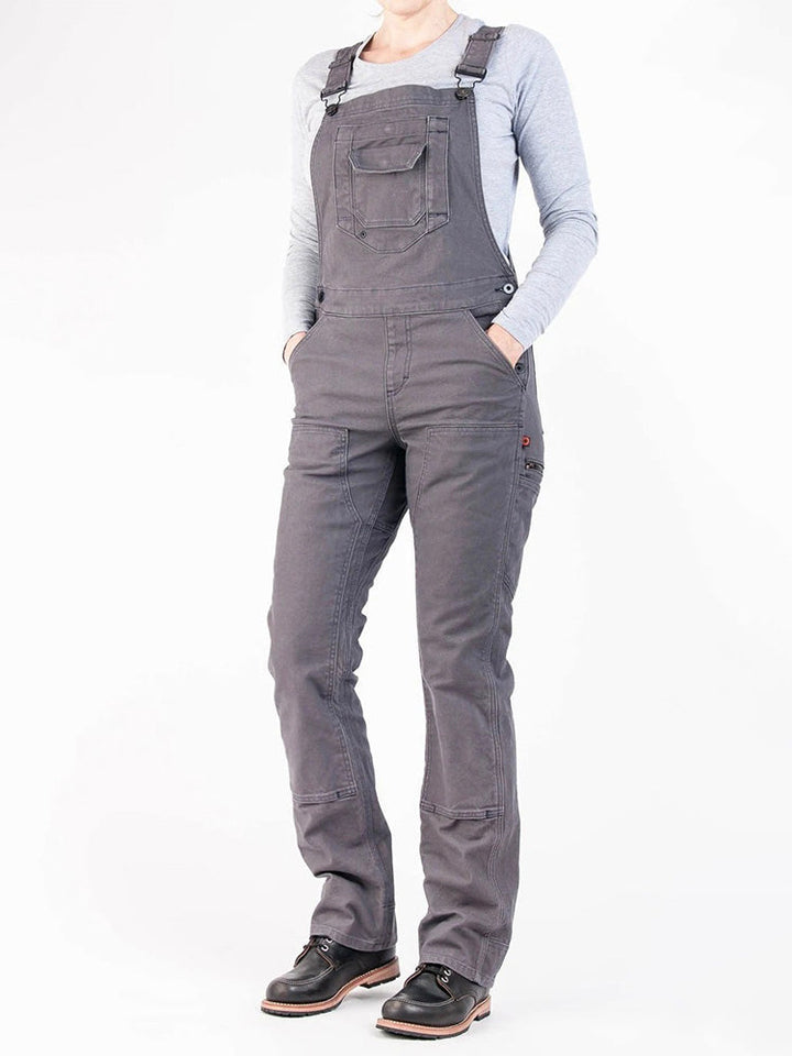 Women's Stretch Canvas Work Bib Overalls