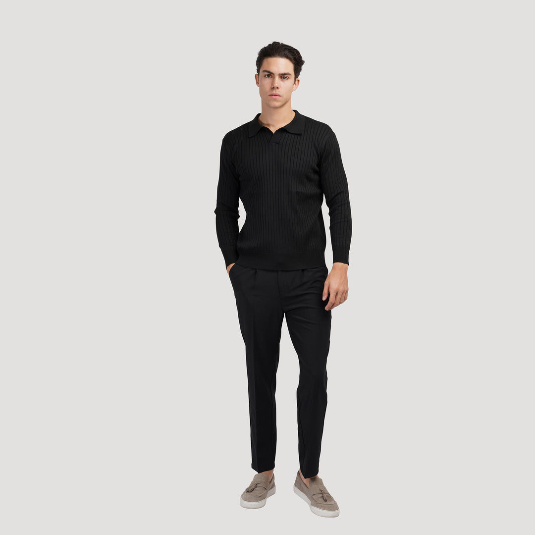 Atlas™ Suwon Long Sleeve V-Neck Polo