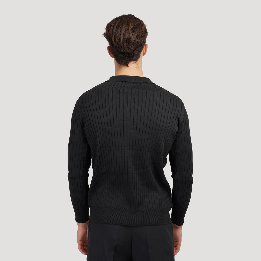 Atlas™ Suwon Long Sleeve V-Neck Polo