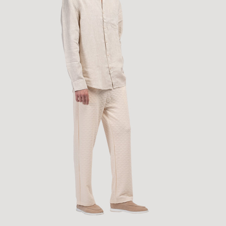 NAKSAN™ Textured Jacquard Dress Pants