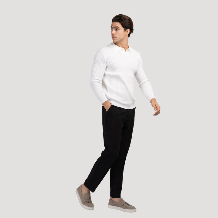 Atlas™ Suwon Long Sleeve V-Neck Polo