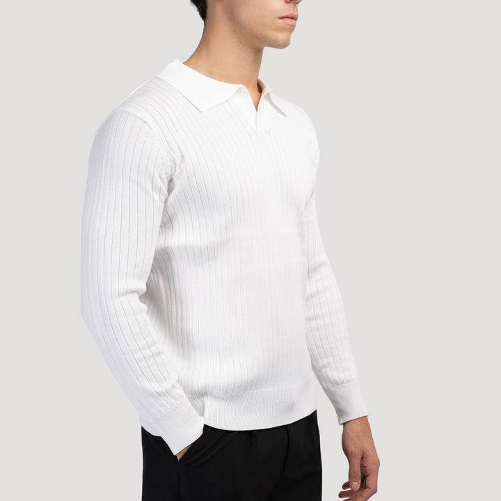 Atlas™ Suwon Long Sleeve V-Neck Polo