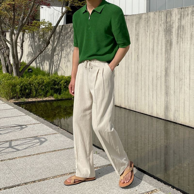 PAJU™ Heritage Old Money Linen Pants