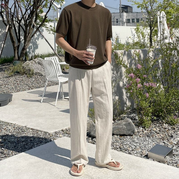 PAJU™ Heritage Old Money Linen Pants