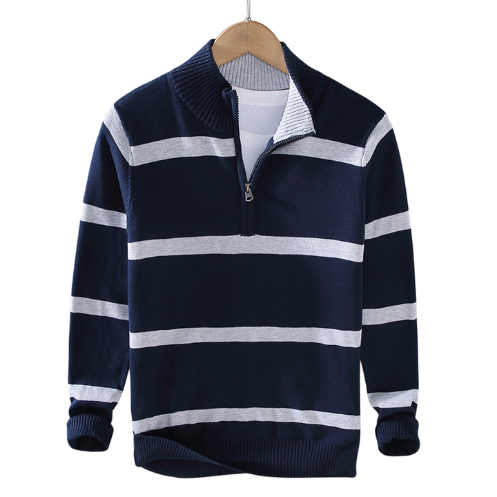 Atlas™ Ansan Old Money Quarter-Zip Sweater