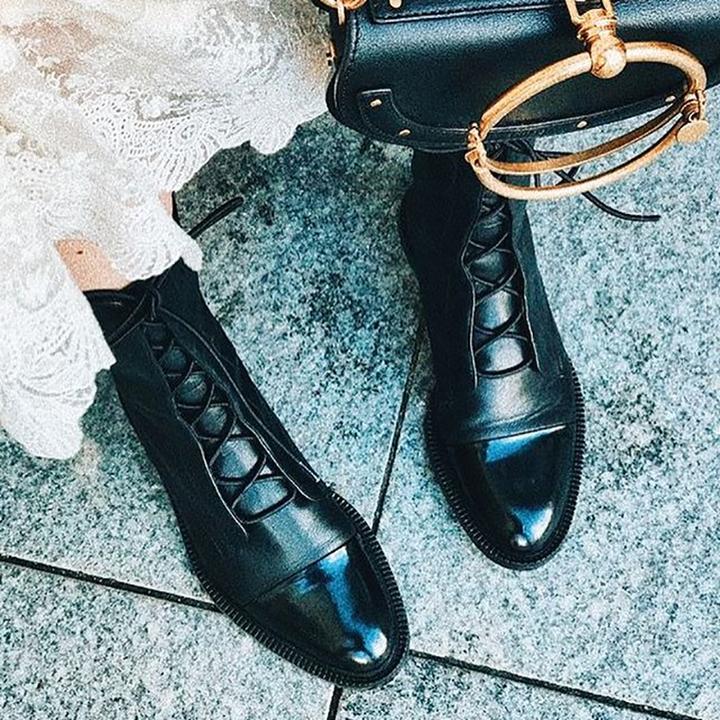 Isabella - Stylish Leather Boots