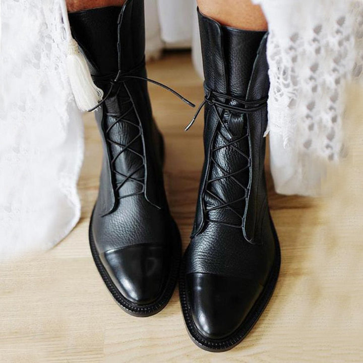 Isabella - Stylish Leather Boots