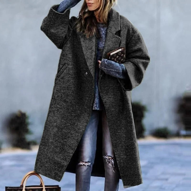 Corrine | Elegant lapel coat