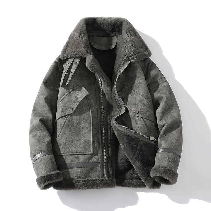 Shearling Moto Jacket