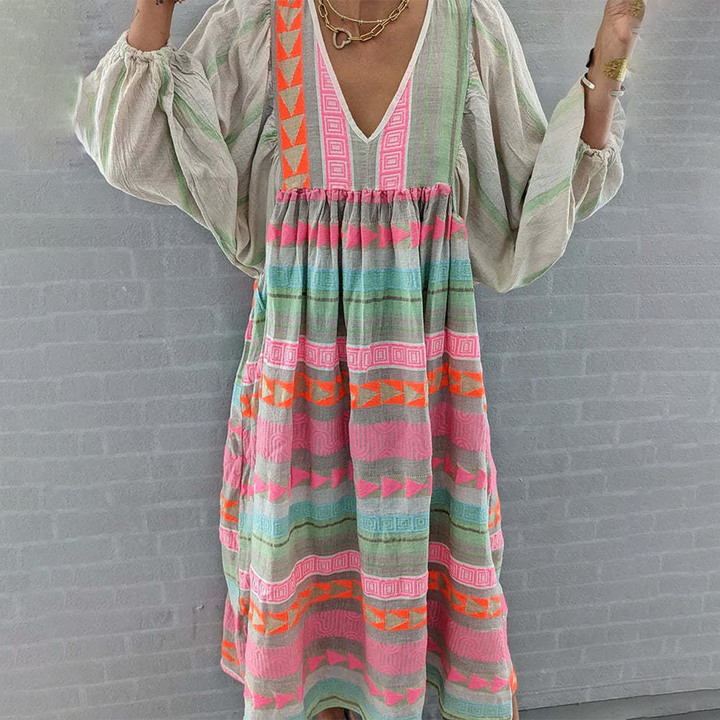 Sabrina™ - Comfortable Boho Dress