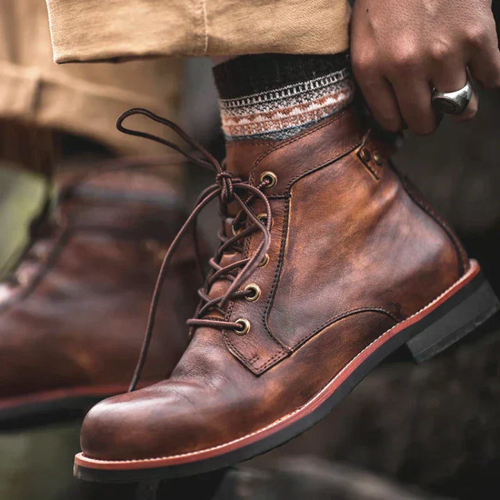 Carl™ | Tall Leather Boots for Men