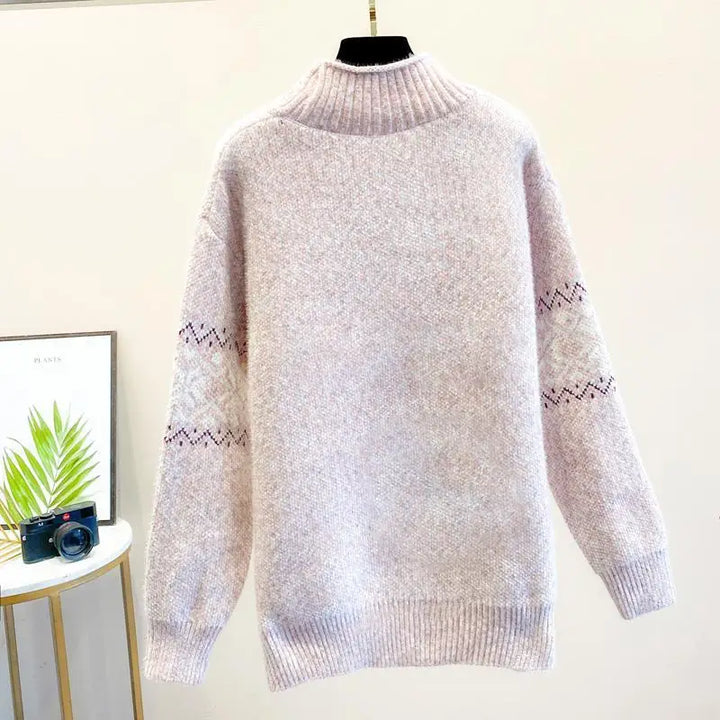 Amber | Snowflake Sweater