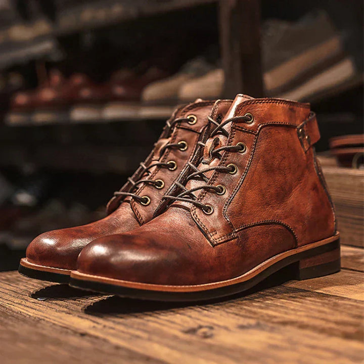 Carl™ | Tall Leather Boots for Men