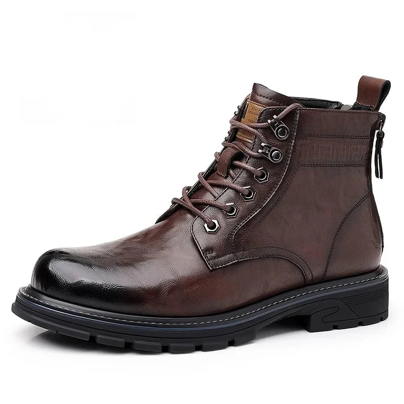 Erik™ | Business Leather Boots for Men