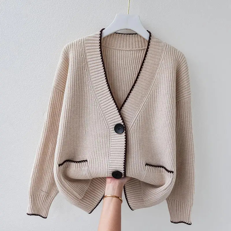 Vanessa - Stylish Button Cardigan