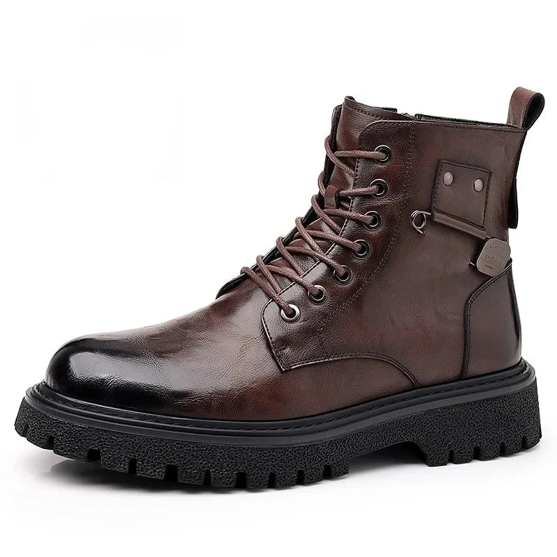 Erik™ | Business Leather Boots for Men