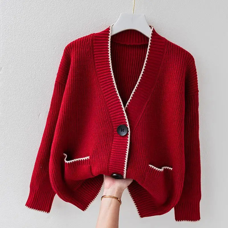 Vanessa - Stylish Button Cardigan