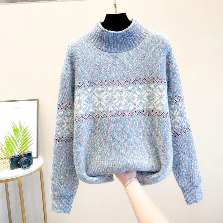 Amber | Snowflake Sweater