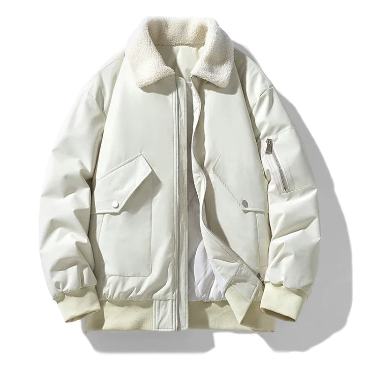 Sherpa Lined Flight Jacket