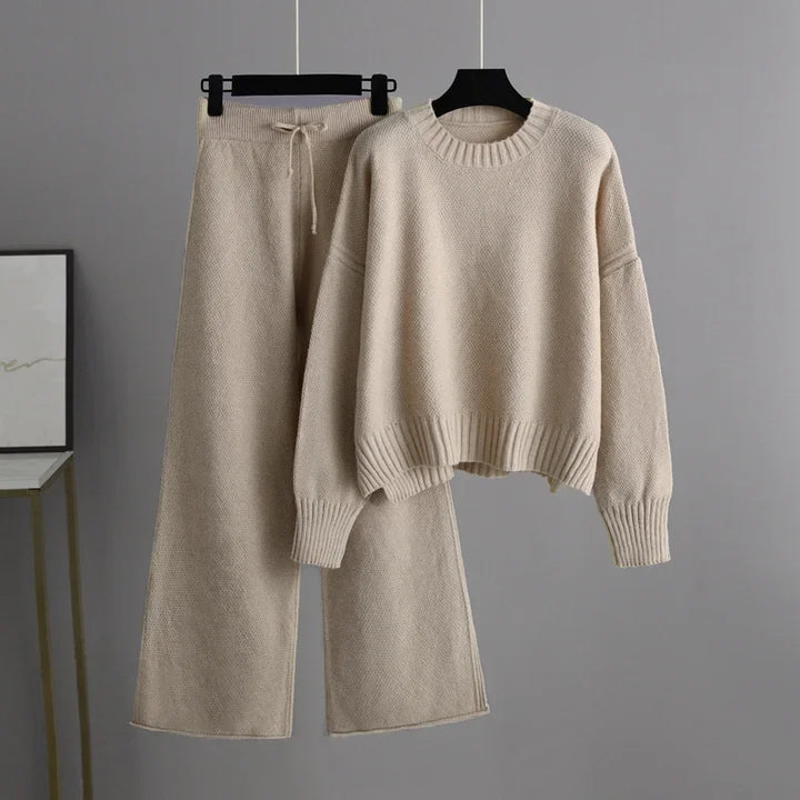 Atlas™ Sooya Knitwear Lounge Set – Cozy & Relaxed Fit