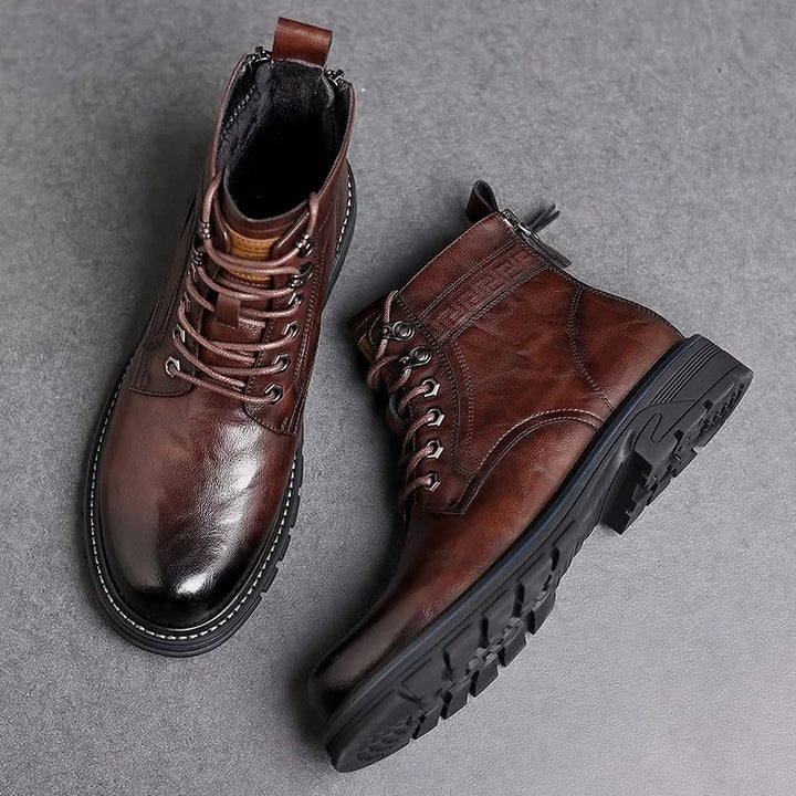 Erik™ | Business Leather Boots for Men