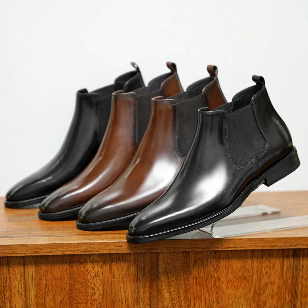 Finn | Authentic Chelsea Leather Boots