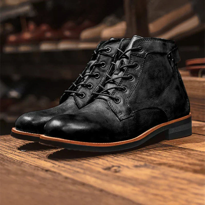 Carl™ | Tall Leather Boots for Men