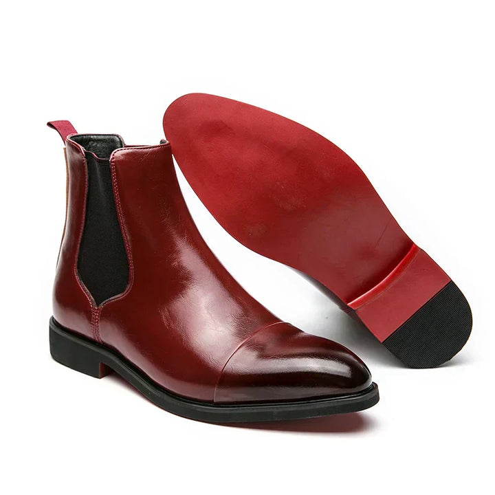 Lars™ | Classic Chelsea Leather Boots