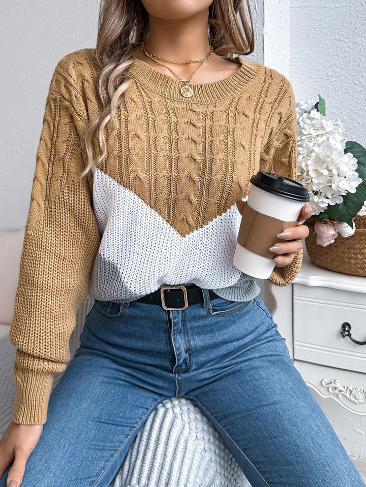 Asher | Chevron Stitch Sweater