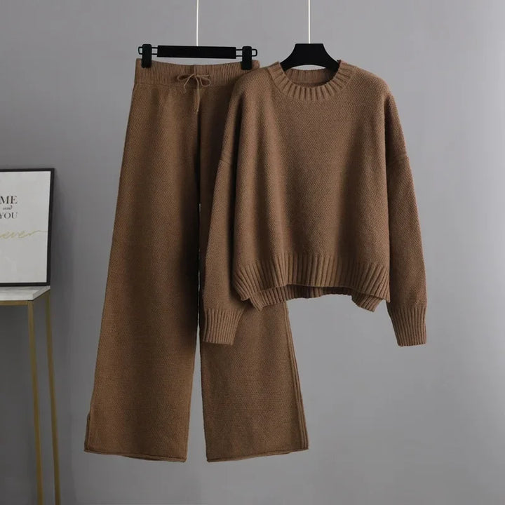 Atlas™ Sooya Knitwear Lounge Set – Cozy & Relaxed Fit