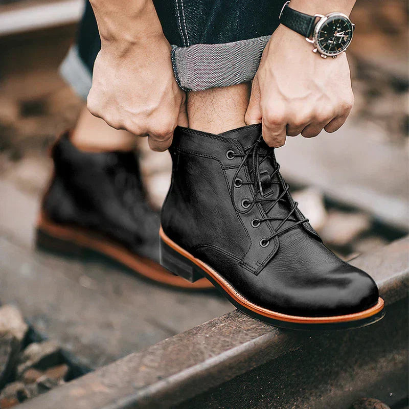 Carl™ | Tall Leather Boots for Men