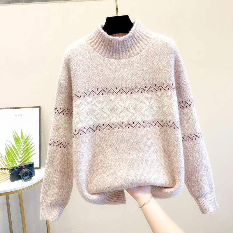 Amber | Snowflake Sweater