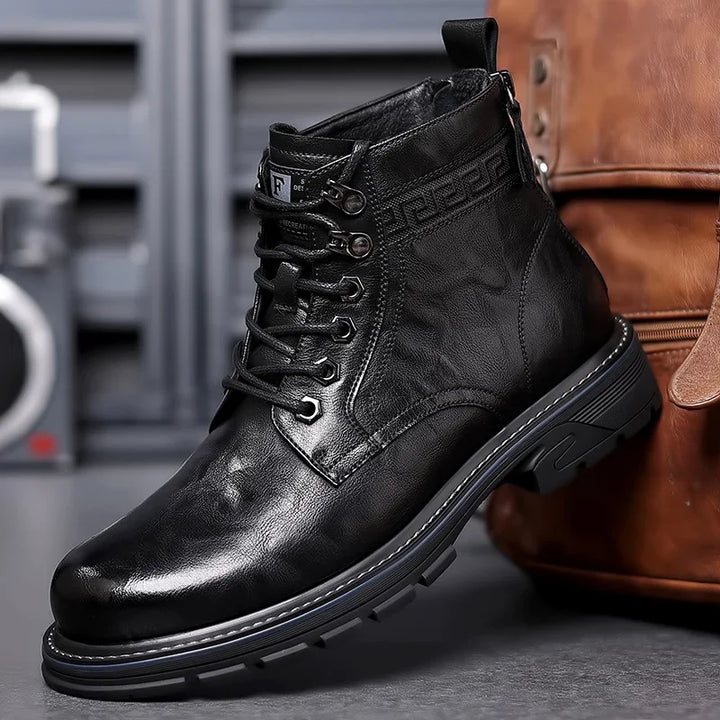 Erik™ | Business Leather Boots for Men